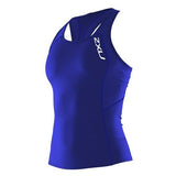 2XU Comp Tri Singlet Royal Blue