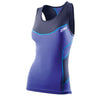2XU Compression Tri Singlet Navy / Northern Lights Blue