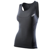 2XU Compression Tri Singlet Black / Black