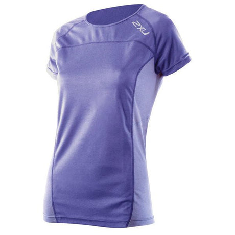 2XU Velocity Short Sleeve Run Top Purple Haze / Lilac Haze