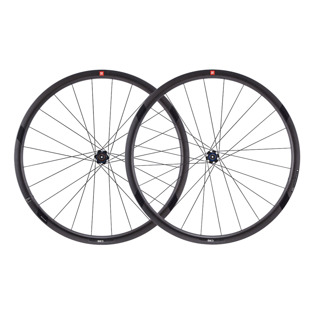 3T Discus C35 Team Clincher Wheelset Black