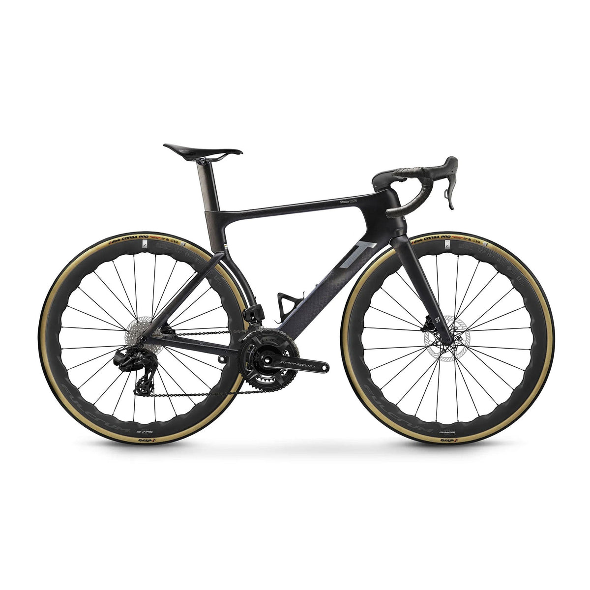 3T Strada Italia Super Record WRL 13 - speed Fulcrum Sharq 42 Bike Project X