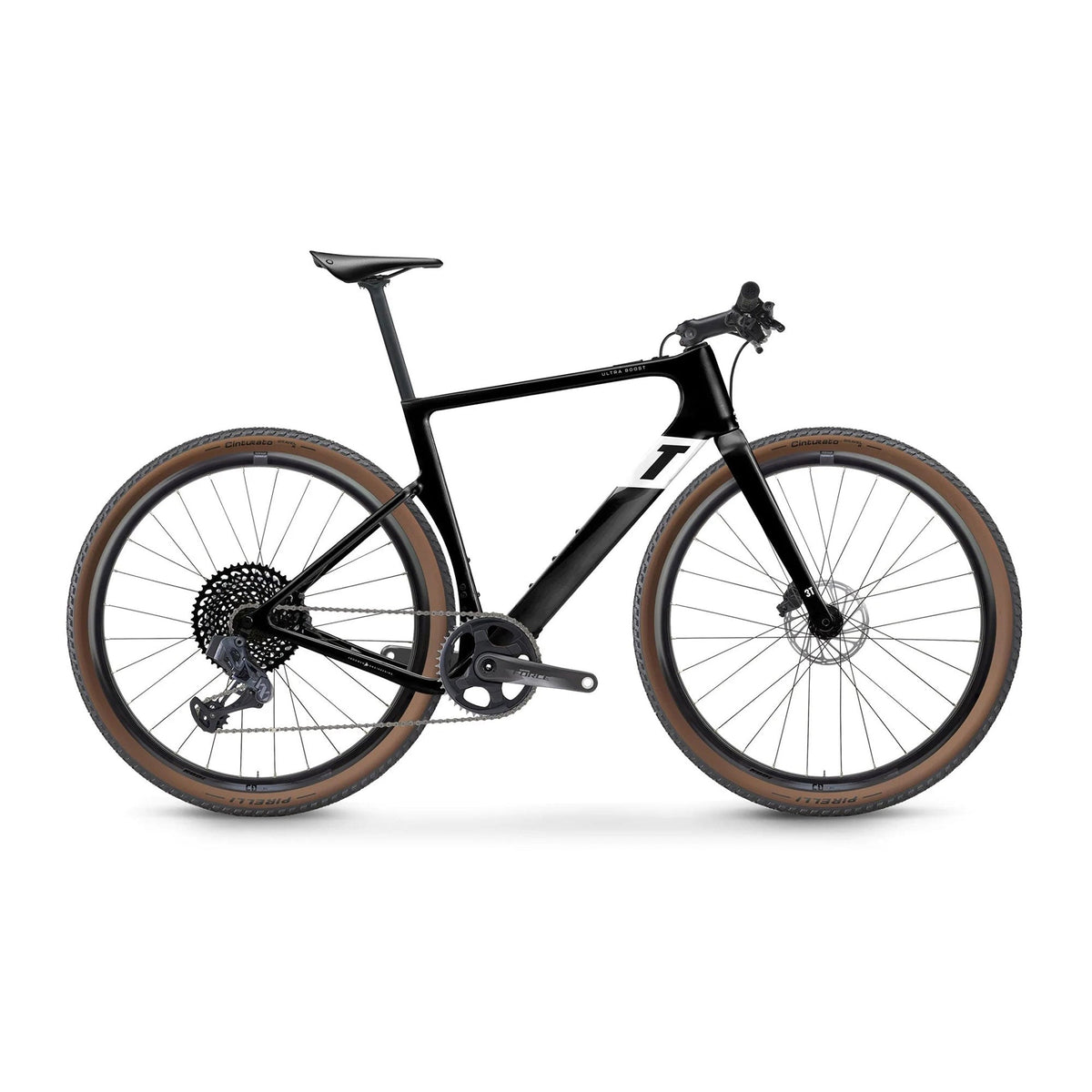3T Ultra Boost Eagle AXS Flatbar 650b Bike Black / White