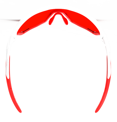 SH+ Sunglasses - RG 5400 White/Red w/Red Lens