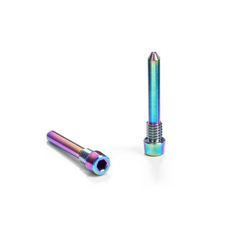 AbsoluteBlack Titanium Disc Pad Retaining Bolt Kit for Shimano Road - Set of 2