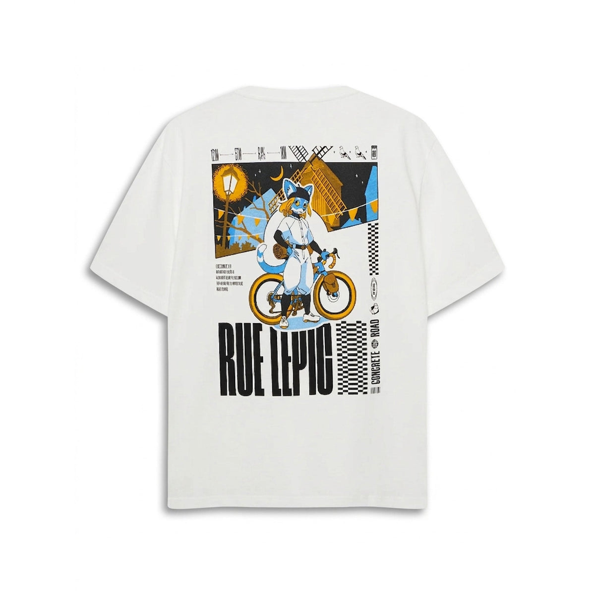 Cafe du Cycliste Col Paris T-Shirt