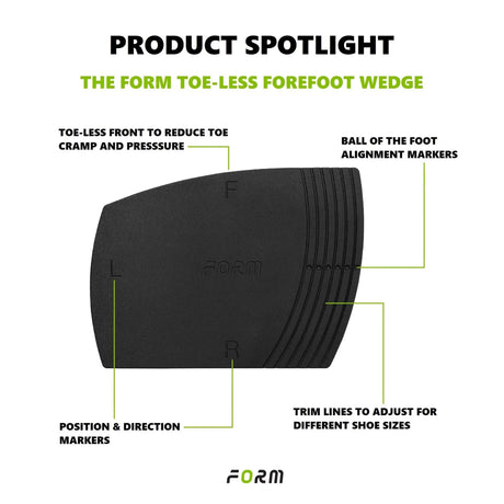 Form Universal Varus In-Shoe Forefoot Wedge Kit
