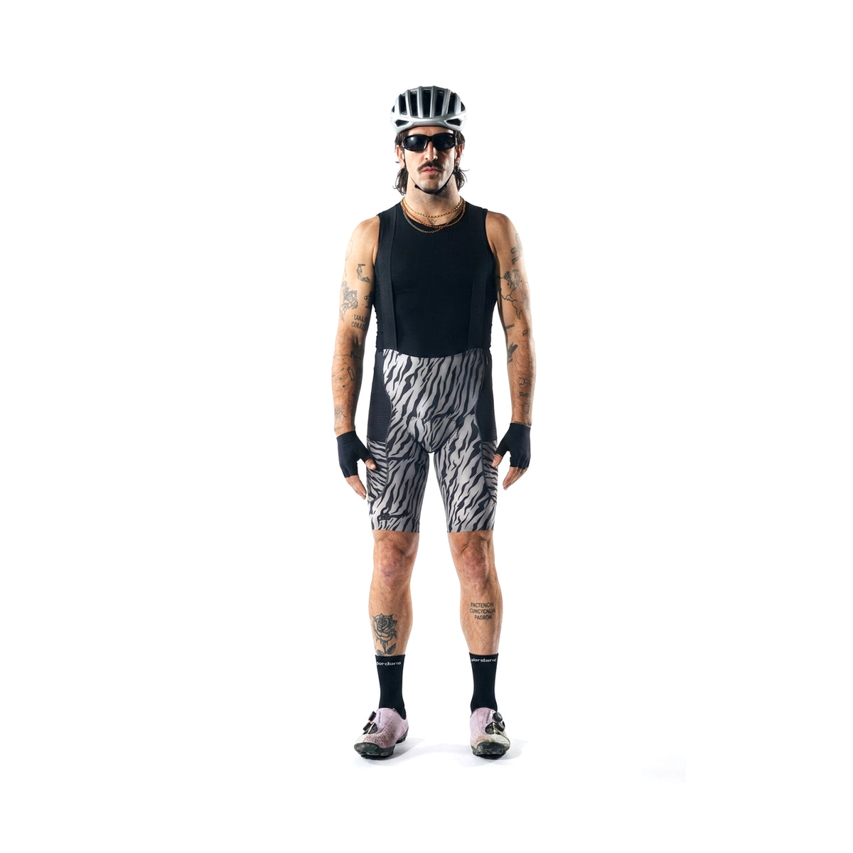 Giordana Men's Beyond Gravel Tiger Cargo Bib Short