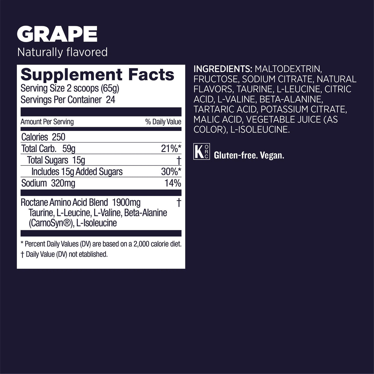 GU Roctane Energy Drink Mix 24 Serving