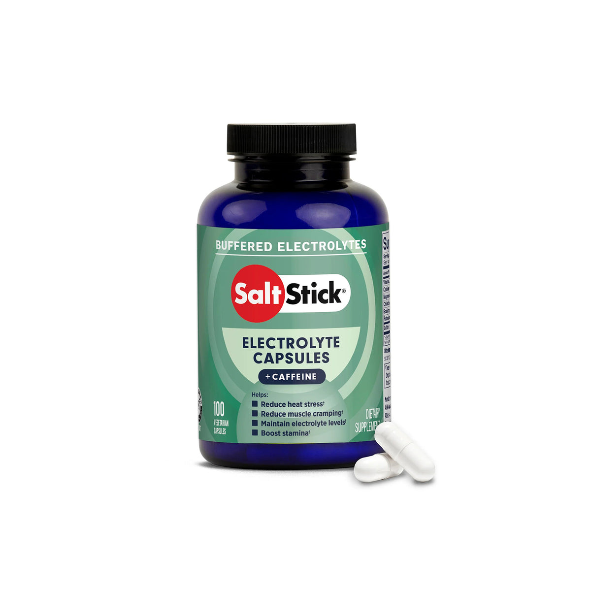 Saltstick Electrolyte + Caffeine Capsules