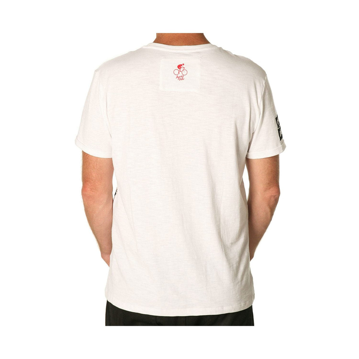 Apres Velo Pedal Damn It Tee White