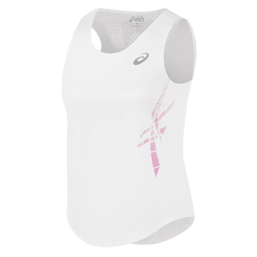 AsicsTI Run Singlet White