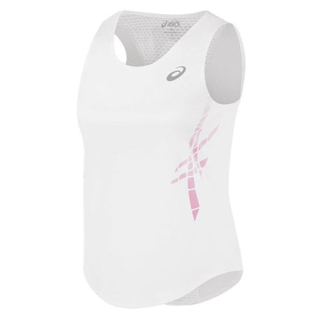 AsicsTI Run Singlet White
