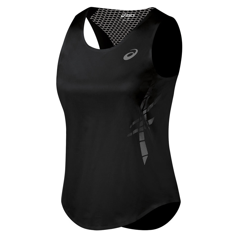 AsicsTI Run Singlet Black