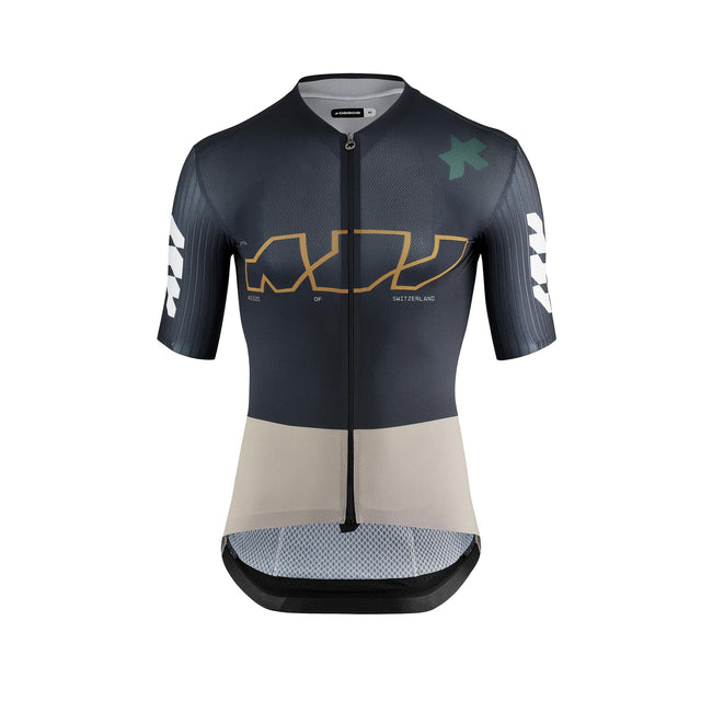 Assos Equipe RS Short Sleeve Jersey S11 - Something to Say Excellence Blue