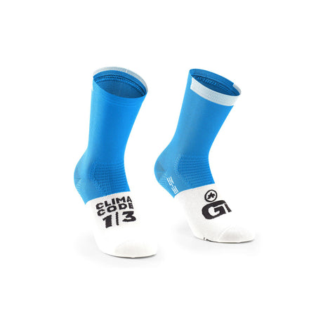 Assos GT Socks C2 Cyber Blue