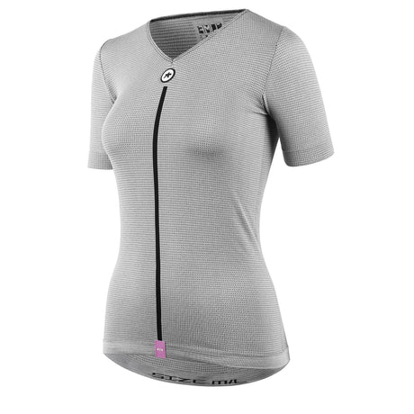 Assos Summer Skin Layer Short Sleeve P1 Womens Grey Series