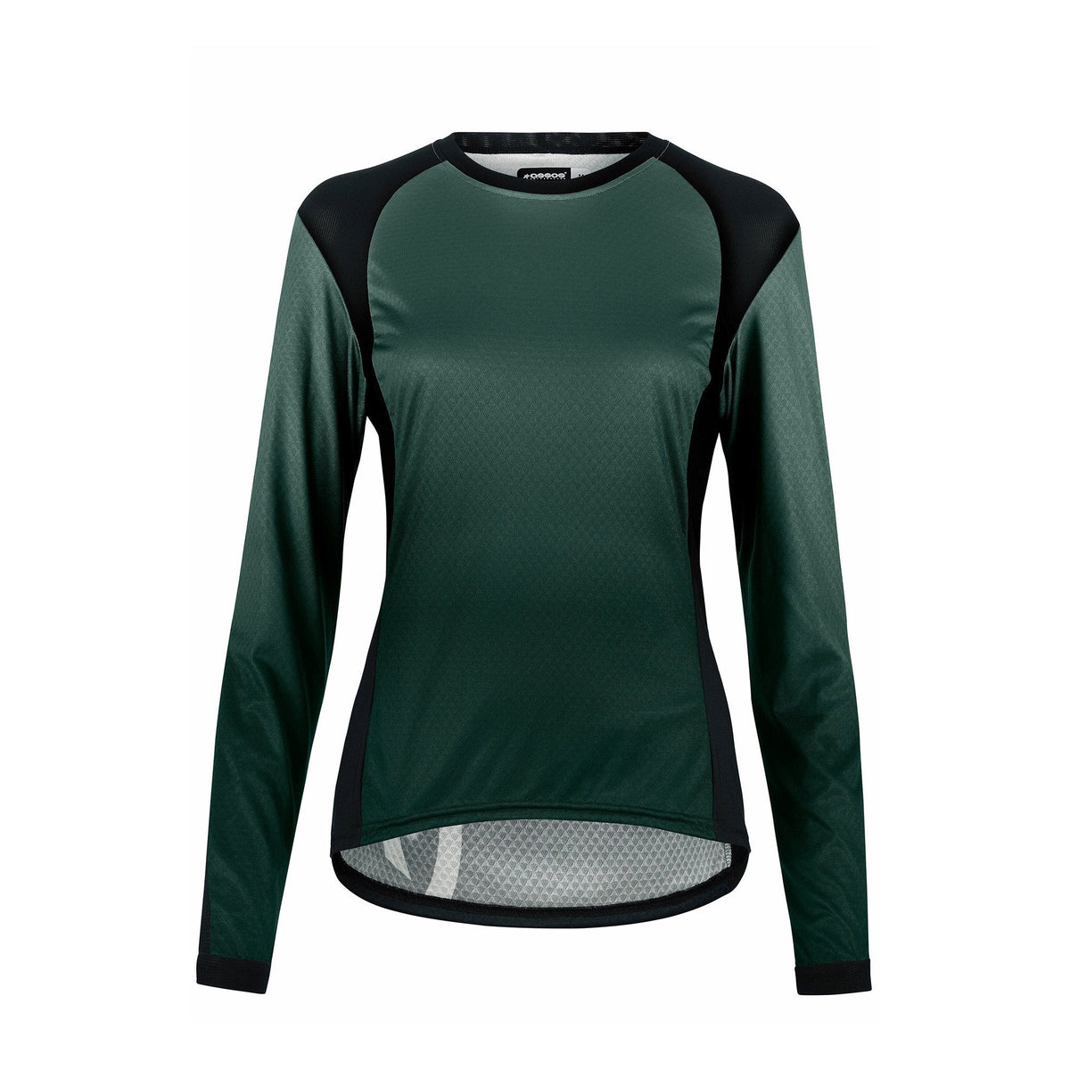 Assos Trail Long Sleeve Womens Jersey T3 Schwarzwald Green