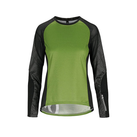 Assos Trail LS Jersey Pan Green