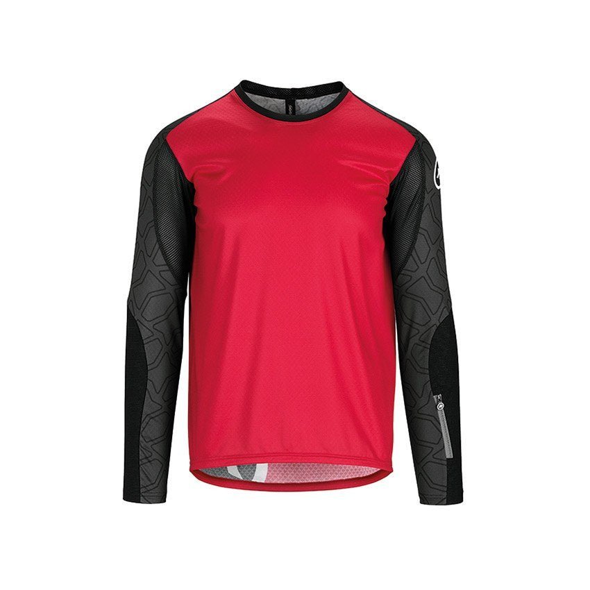 Assos Trail LS Jersey Rodo Red