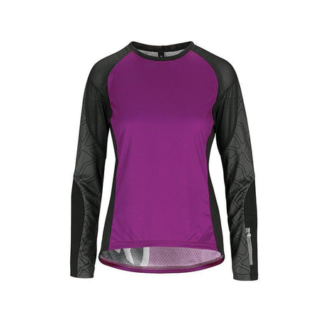 Assos Trail LS Jersey Cactus Purple