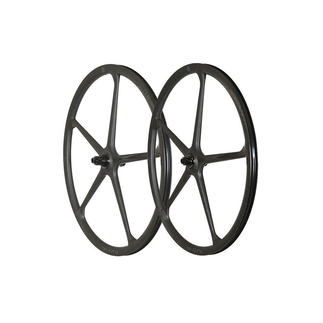 Black Inc Five Clincher Disc Wheelset Black