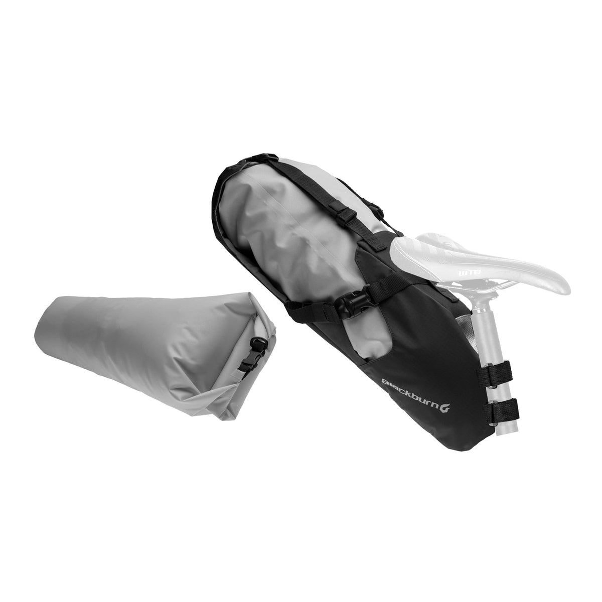 Blackburn Outpost Seatpack w/Dry Bag Black