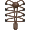 Bread Round Locks Elastic Rich Brown