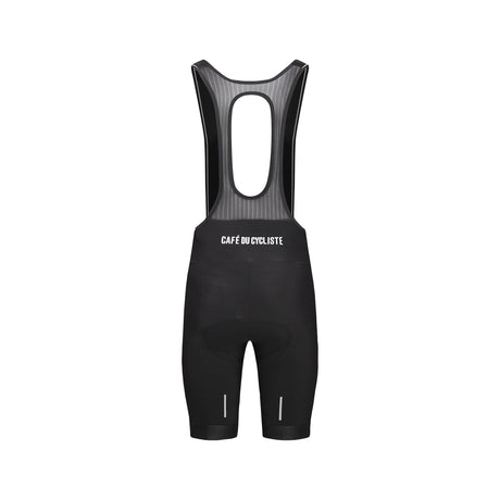 Cafe du Cycliste Cecile Brushed Bib Shorts Mens Black