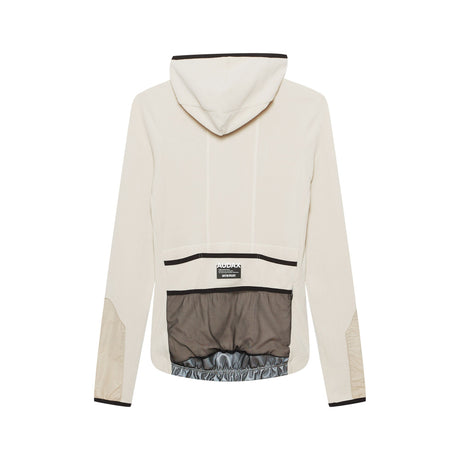 Cafe du Cycliste Ingrid Microfleece Long Sleeve Jersey Womens Pearl Grey