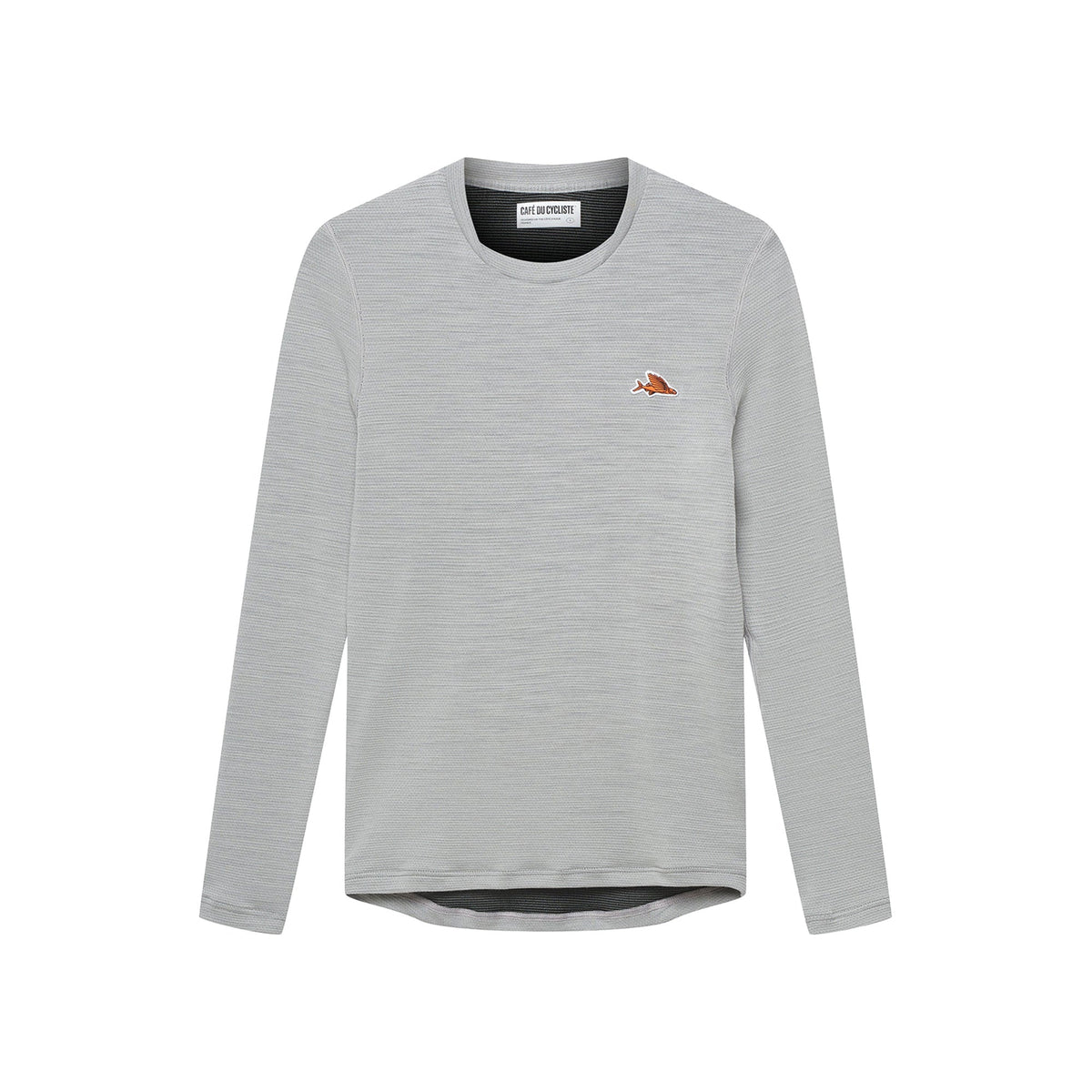 Cafe du Cycliste Judith Long Sleeve Baselayer Mens Mountain Fog
