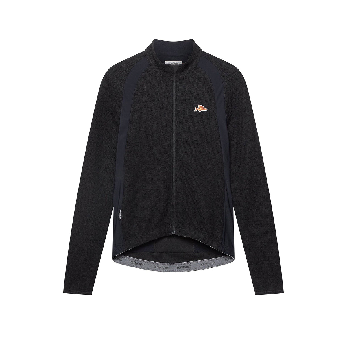Cafe du Cycliste Marguerite Long Sleeve Jersey Mens Black