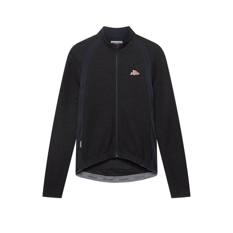 Cafe du Cycliste Marguerite Long Sleeve Jersey Mens Black