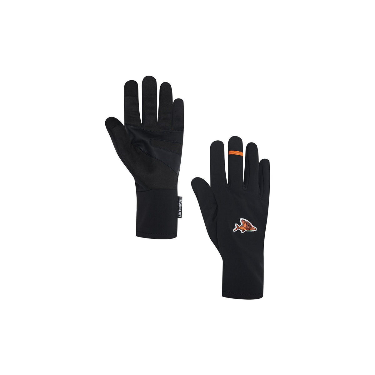 Cafe du Cycliste Softshell Gloves Black