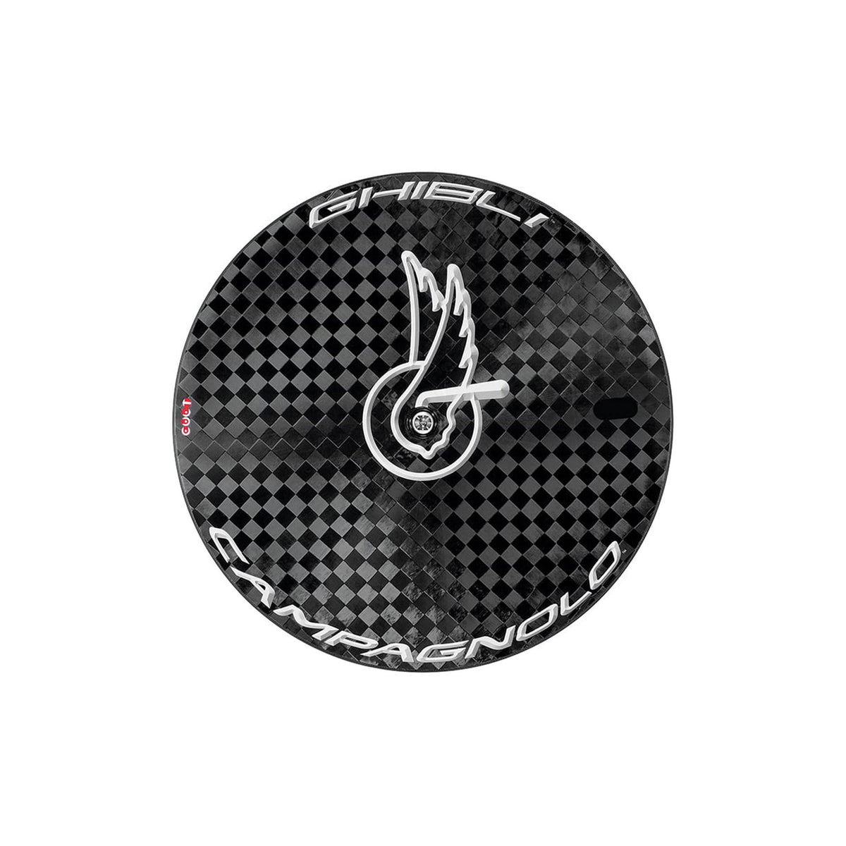 Campagnolo Ghibli Track Tubular Rear Disc Wheel Bright Label