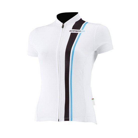 Capo Modena Donna Short Sleeve Jersey White