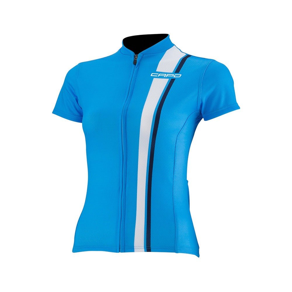 Capo Modena Donna Short Sleeve Jersey Cyan