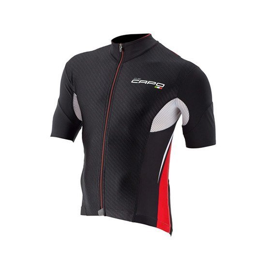 Capo Volta Short Sleeve Jersey Black / Red