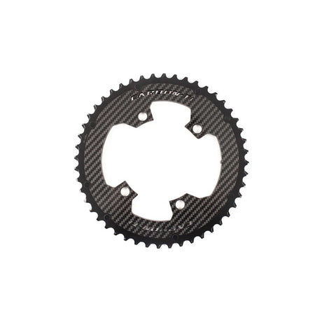 Carbon - Ti X - CarbonRing Outer Chainring for SRAM Force/Rival AXS Cranks 107x4
