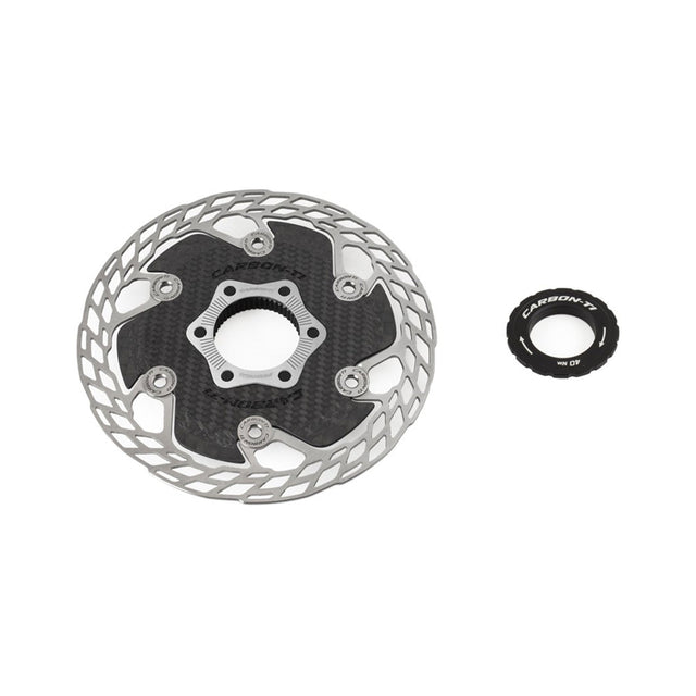 Carbon - Ti X - Rotor Aero Centerlock 140mm
