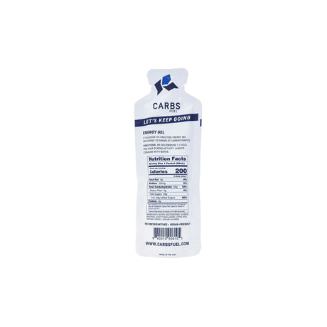Carbs Fuel 50g Energy Gel - Individual Original