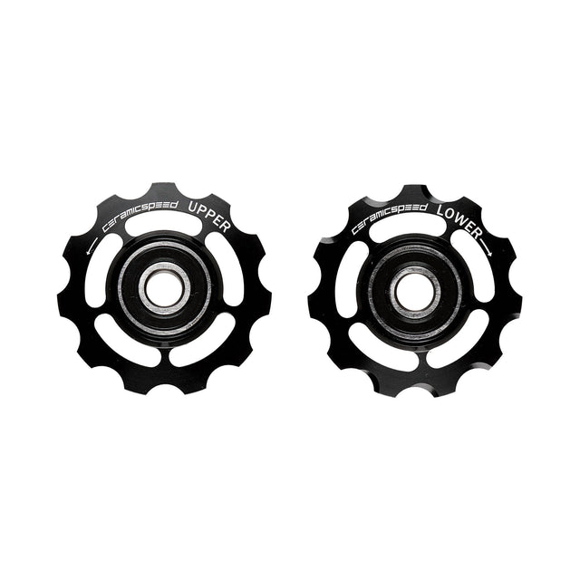 CeramicSpeed Ceramic Alloy Derailleur Pulleys - Campagnolo 11 Speed Black