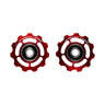 CeramicSpeed Ceramic Alloy Derailleur Pulleys - Shimano 11 Speed Red