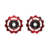CeramicSpeed Ceramic Alloy Derailleur Pulleys - Shimano 11 Speed Red