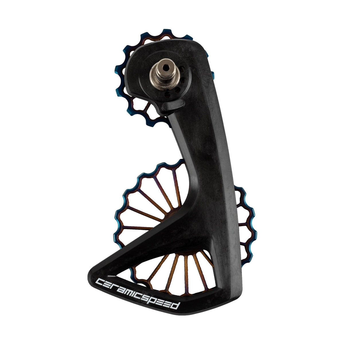 CeramicSpeed OSPW RS 3D Titanium Shimano 9250/8150 Oil Slick