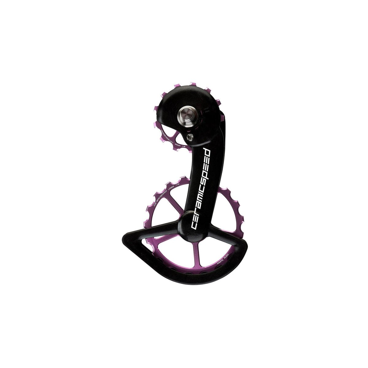 CeramicSpeed Oversized Ceramic Coated Pulley Wheel System - Limited Giro d'Italia - Shimano Dura - Ace 9100 Pink
