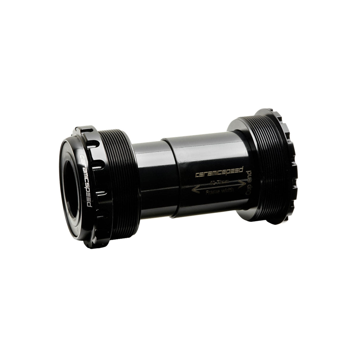 CeramicSpeed Race Coated Bottom Bracket - T47a to Shimano Black