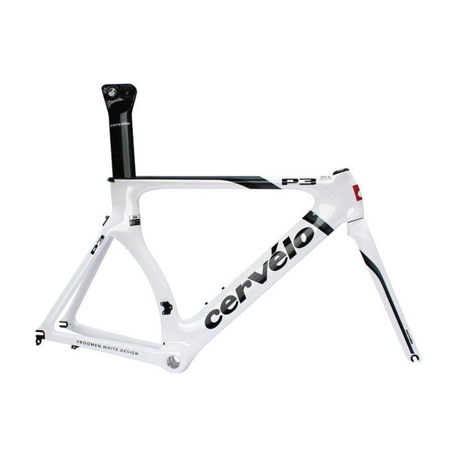 Cervelo P3 Frameset for 650c Wheels White / Silver
