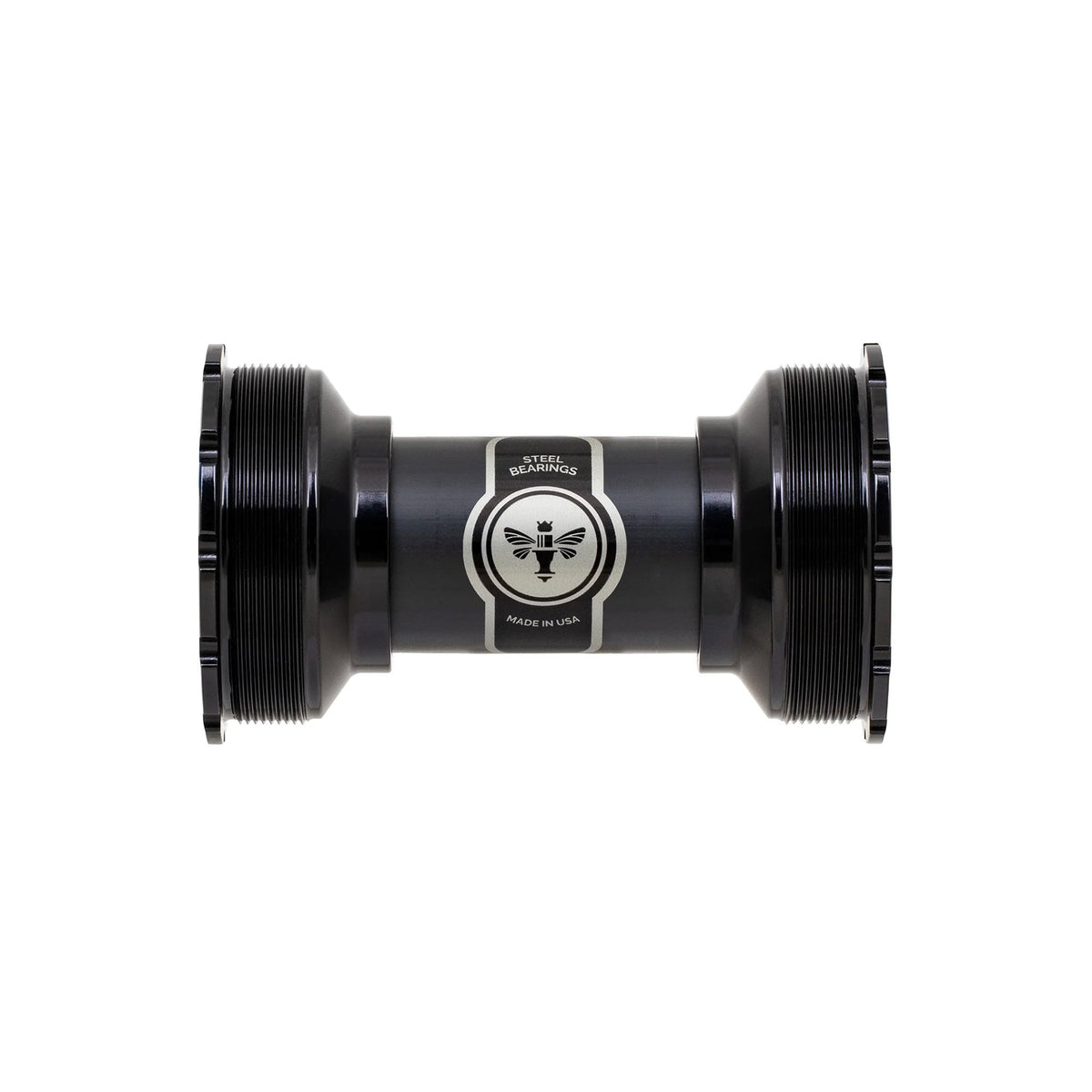 Chris King ThreadFit T47 24i Ceramic Bottom Bracket Black