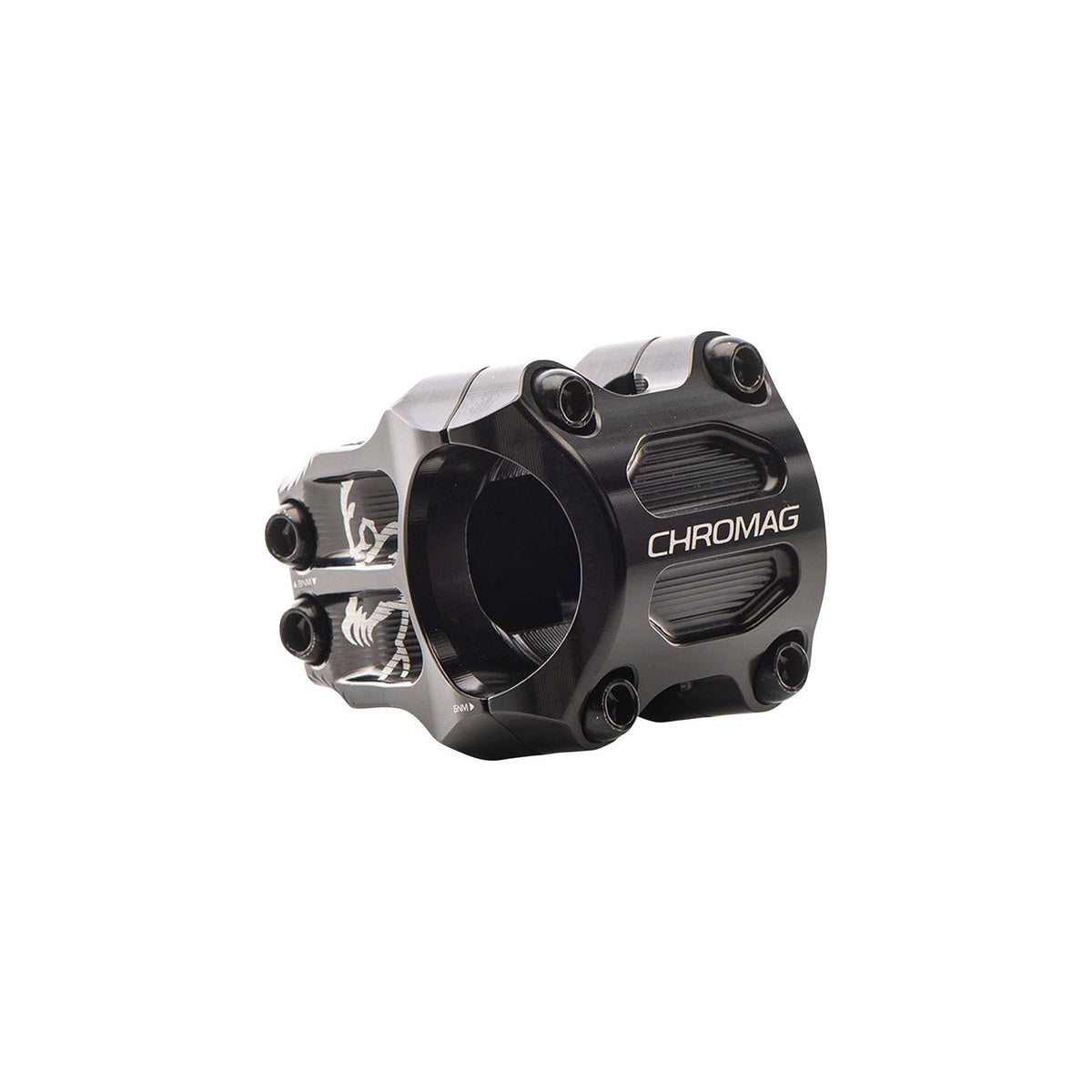 Chromag Riza Stem 35.0mm Clamp 0 - Degree Black